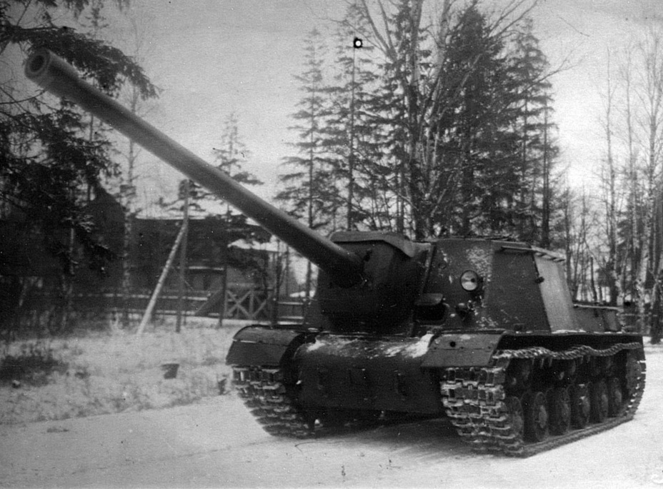 ​The second variant of the S-26 system, this time 130 mm. Like the first version, it was tested in an ISU-152 - Heavy Tank Destroyers that Remained on Paper | Warspot.net