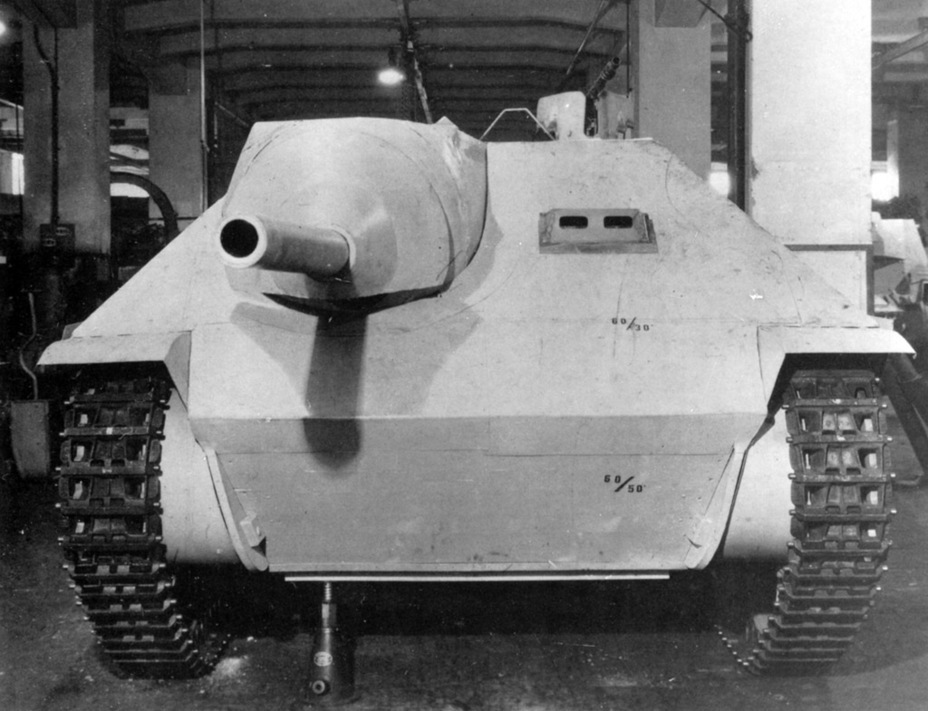 ​The final configuration. The armour is marked with the plate's thickness and angle - Hetzer: Ersatz Destroyer | Warspot.net