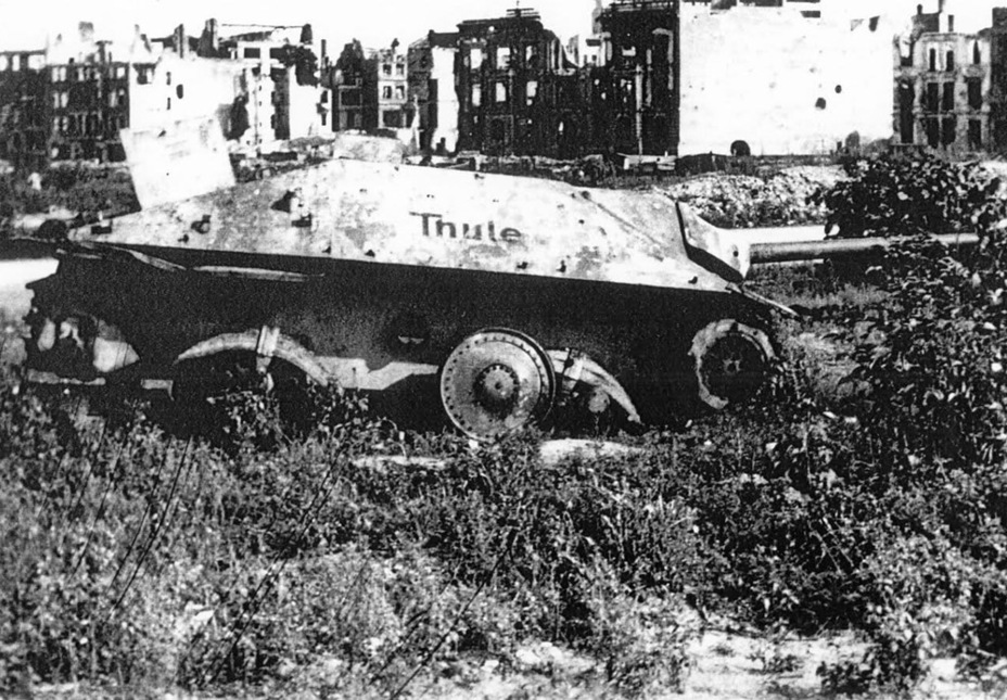 ​This vehicle was knocked out during the fighting in Berlin - Hetzer: Ersatz Destroyer | Warspot.net