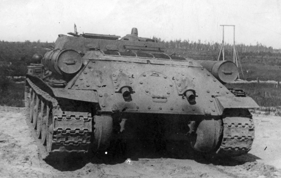 ​The same vehicle from the rear - From Medium Assault Gun to Medium Tank Destroyer | Warspot.net