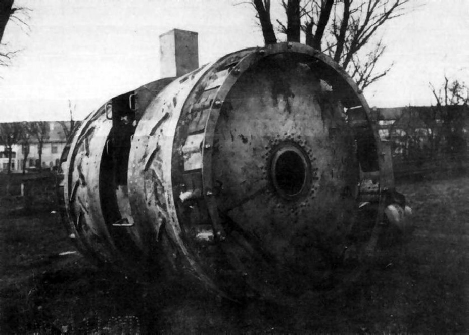 ​Treffaswagen on trials. This vehicle is the only spherical tank armed with weapons that reached the trials stage - In Search of the Perfect Sphere | Warspot.net