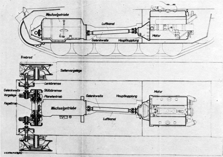 ​PzIII Ausf.H chassis diagram - Transitional Panzer III | Warspot.net