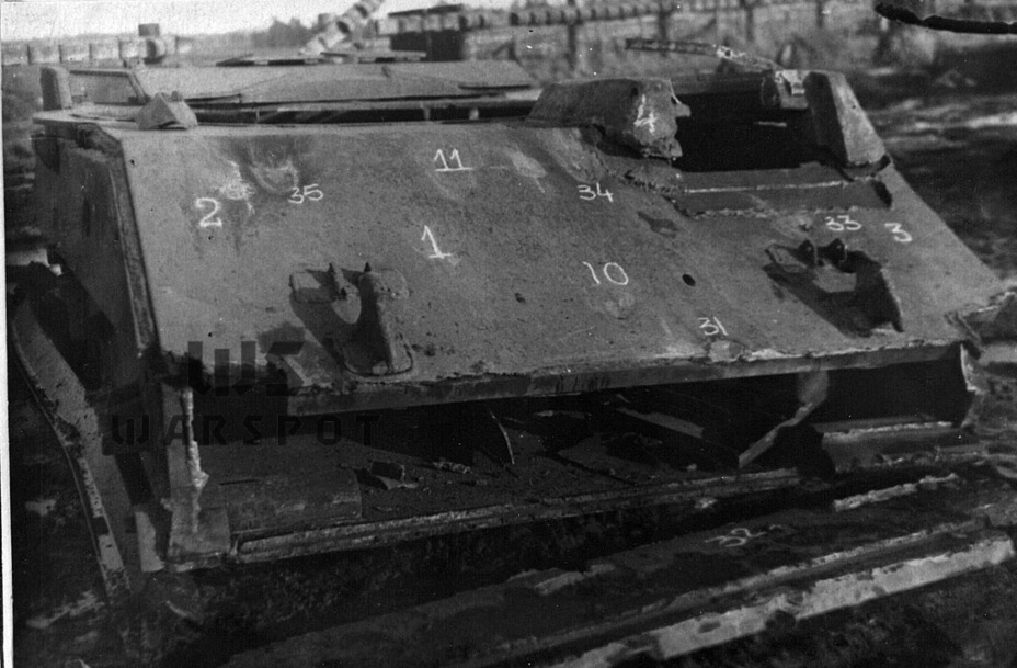 ​The hull after penetration trials. Directions were given to change it as a result, especially the front and sides. - T-44: A Step in the Right Direction | Warspot.net