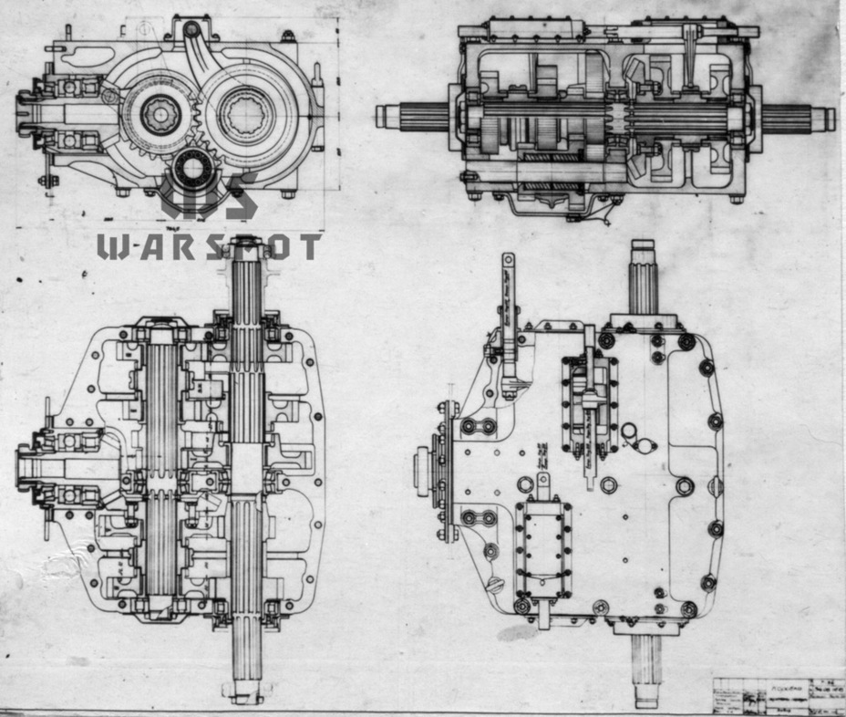 ​5-speed gearbox - T-43, Take One | Warspot.net