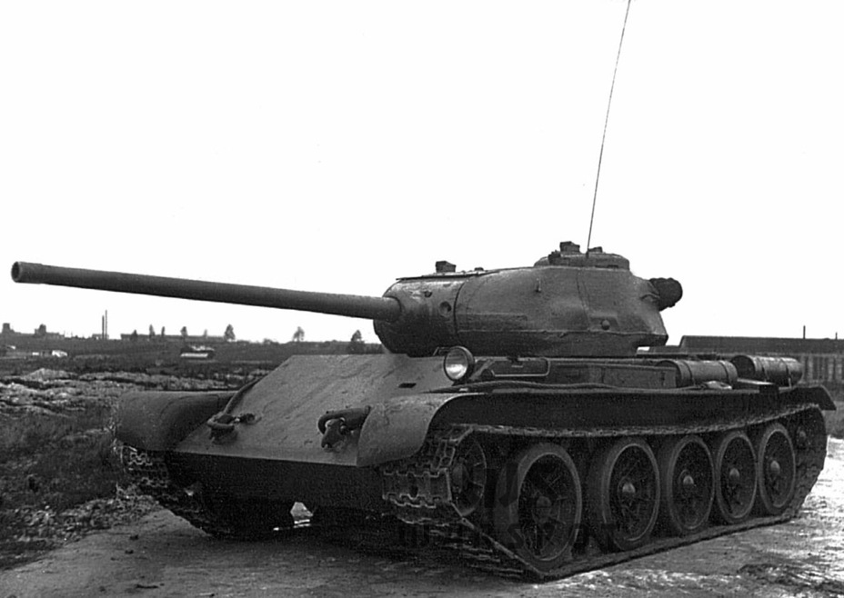 ​Experimental T-44A prototype, August 1944 - T-44: an Intermediate Tank | Warspot.net