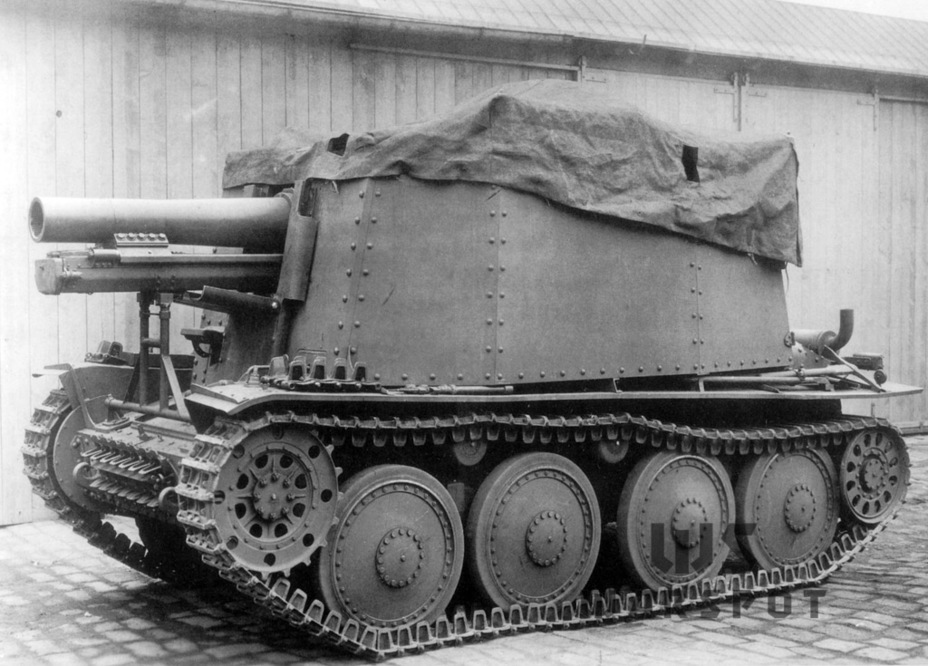 ​Experimental Geschützwagen 38 für sIG 33/1 (Sf.), November 1942 - The Bug with a Big Caliber | Warspot.net