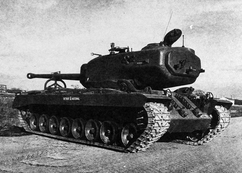 ​The first experimental prototype with the registration number USA 30162832 remained at the Detroit Tank Arsenal - In Search of an Ideal Weapon | Warspot.net