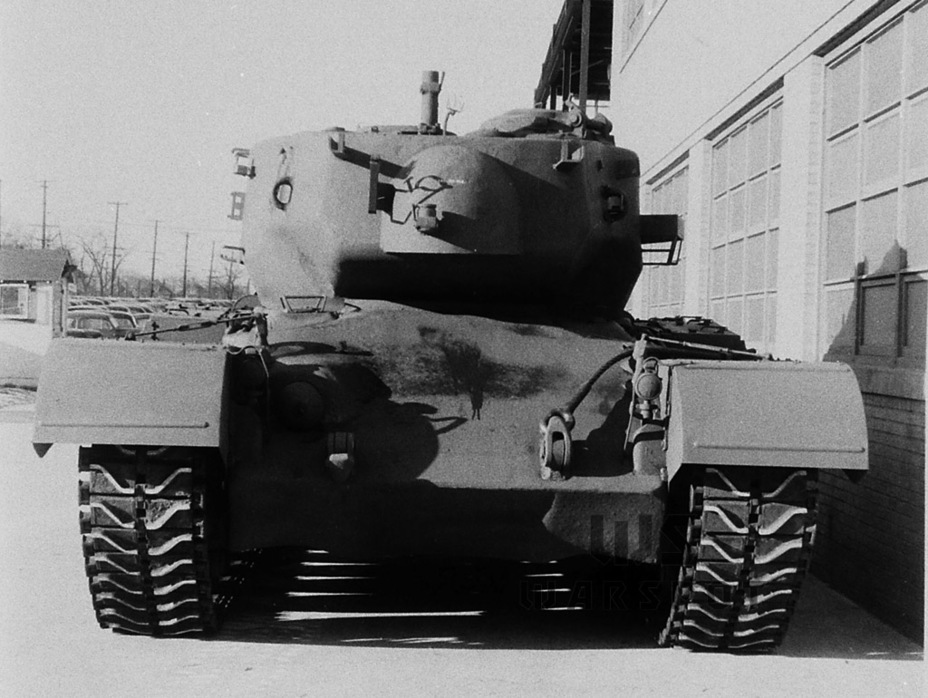 ​The same tank from the front - Pershing on Steroids  | Warspot.net
