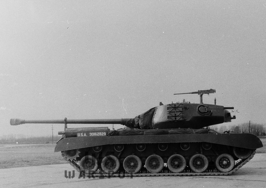 ​The second experimental Heavy Tank T32 at the Aberdeen Proving Grounds, late 1946 - Pershing on Steroids  | Warspot.net