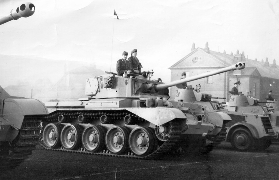 ​Comet in the Irish army. Ireland bought 8 tanks of this type, 6 of them survived until this day - Comet, the Last Cruiser | Warspot.net
