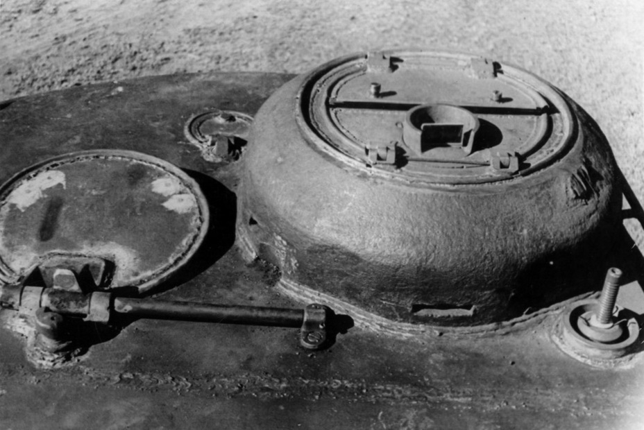​The roof of the IS tank. It did not change on early production tanks - An IS in the Hand | Warspot.net