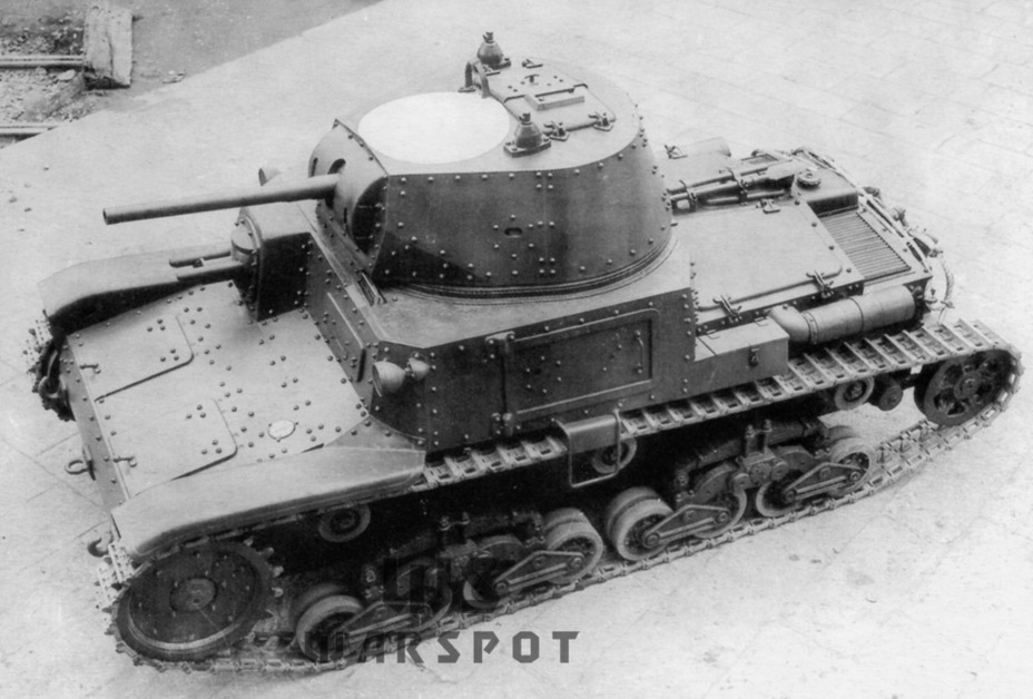 ​A typical Carro Armato M 13-40 from the second production series. The shorter fenders are the most noticeable change - Workhorse of the Italian Army | Warspot.net