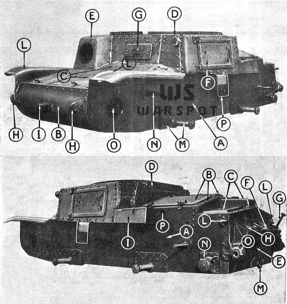 ​Hull of the Carro Armato M 13-40 - Workhorse of the Italian Army | Warspot.net