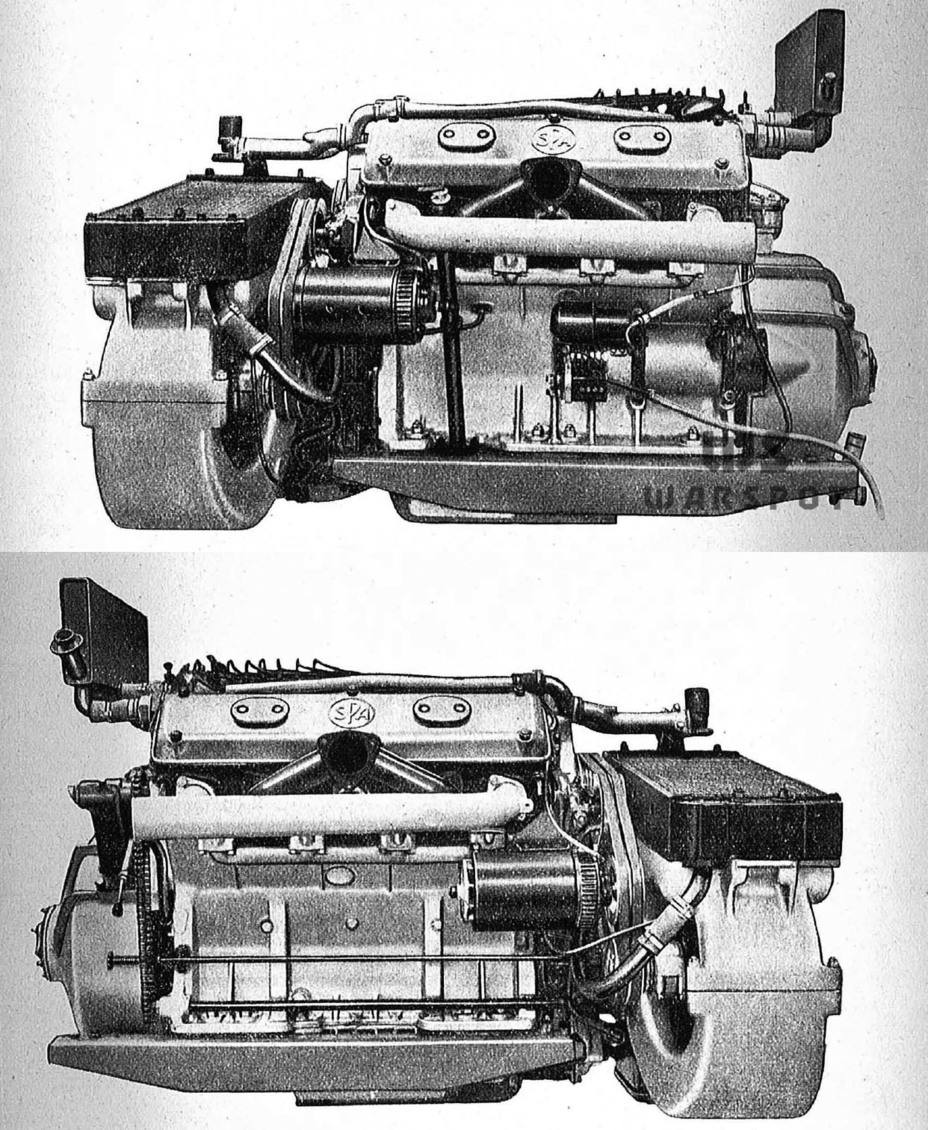 ​SPA 15T engine, one of the newest features of the Carro Armato M 14-41. It appeared some time into the series, early tanks still had the old engine - Workhorse of the Italian Army | Warspot.net