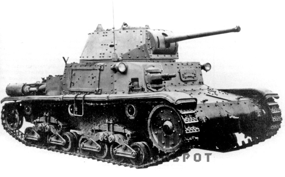​Production M 15-42 tank. For late 1941 this was a adequate design - Workhorse of the Italian Army | Warspot.net