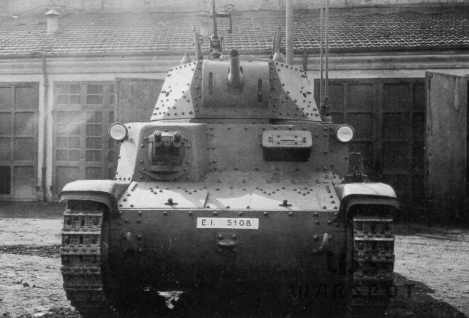 ​A refurbished Carro Armato M 42 in the late 1940s. These tanks continued to serve in the Republican Italian Army and in police units until the mid-1950s - Workhorse of the Italian Army | Warspot.net