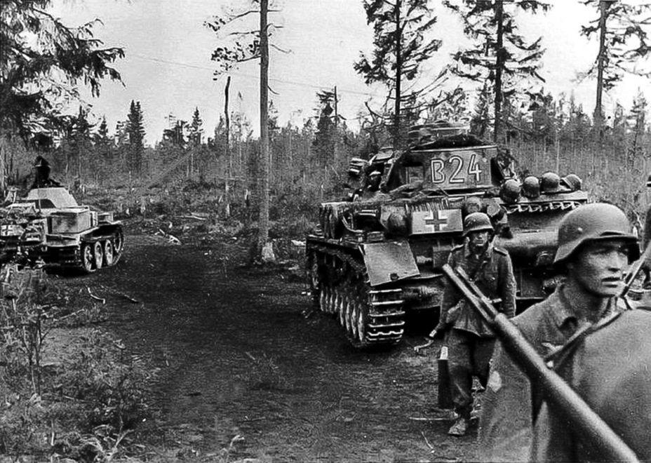 ​This shot demonstrates the conditions that German assault tanks were used in - Pz.Kpfw.II Ausf.J: Heavy Steps of a Light Tank | Warspot.net