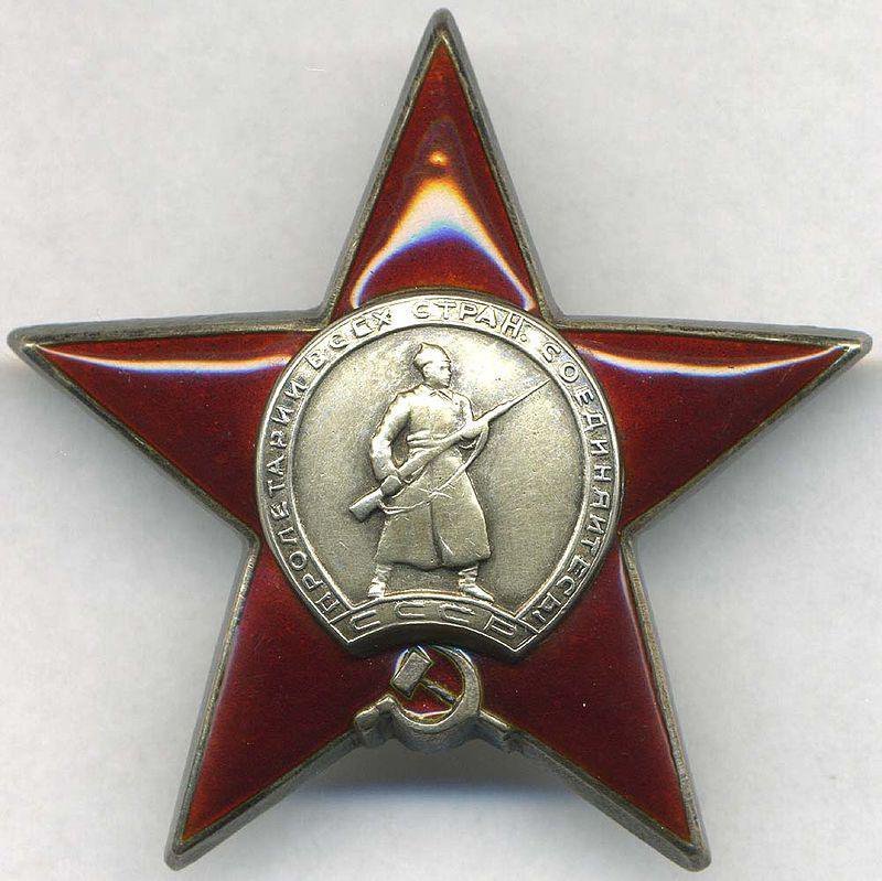 ​Order of the Red Star, the lowest order issued by the Red Army - Shermans at Kursk | Warspot.net