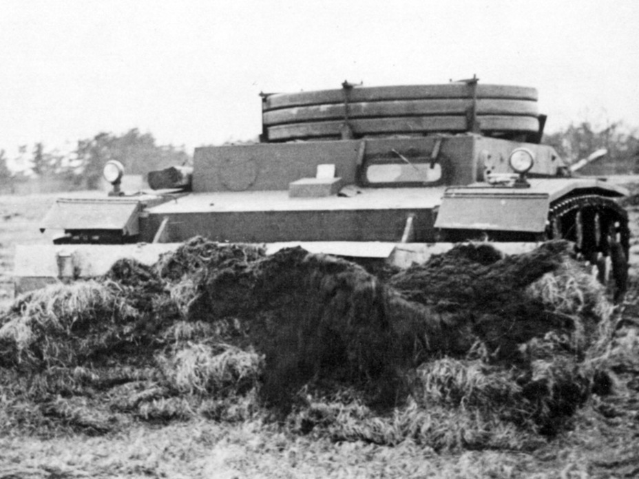 ​Testing of the bulldozer blade, Henschel proving grounds, January 30th, 1944 - The Tiger's Predecessors | Warspot.net