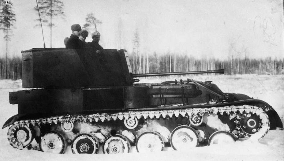​Experimental SU-11 SPAAG, December 1942 - SU-12: The Ill-Fated SPG | Warspot.net
