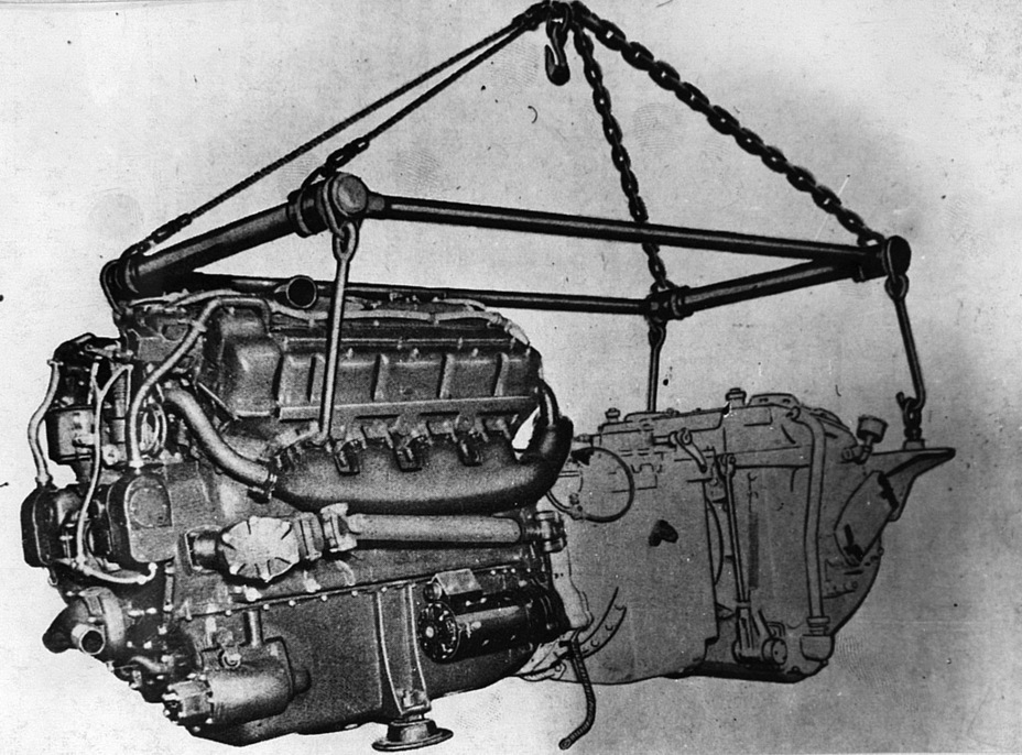 ​Engine and transmission assembly - Pershing: Heavy by Necessity | Warspot.net