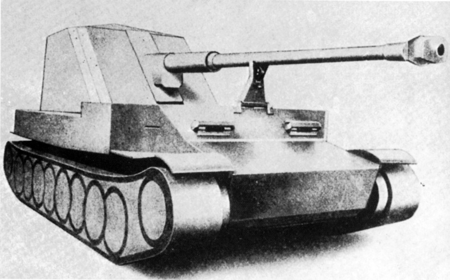 ​The only image of the Pz.Sfl.IVc as a tank destroyer. This is the final configuration of the vehicle - SPG and Fold-Out AA Gun | Warspot.net