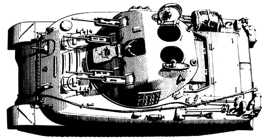 ​Drawing of the Skink from a conversion manual. Not a single vehicle was ever converted outside of Canada - Anti-Aircraft Lizard | Warspot.net