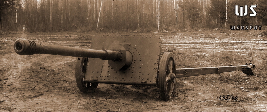 ​Pak 41 on trials at the Gorohovets proving grounds, fall of 1942 - Devourer of Tungsten | Warspot.net