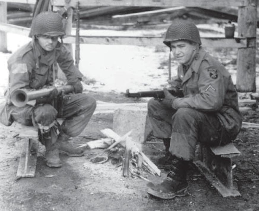 ​Soldiers from the 17th Airborne Division with M9 bazookas. France, January 1945 - The Father of All RPGs | Warspot.net