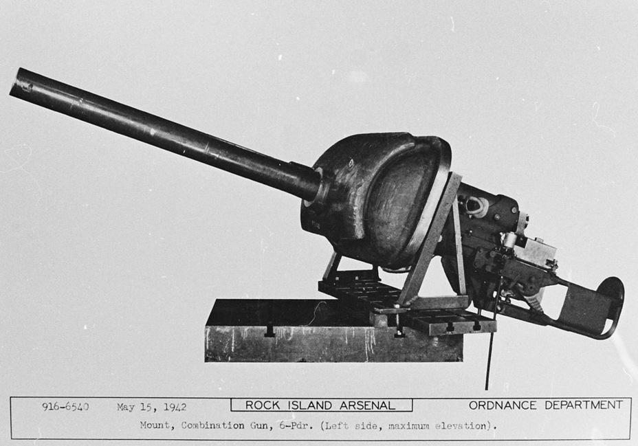 ​Experimental 6-pounder mount for the Light Tank T7E2 - Overweight Showpiece | Warspot.net