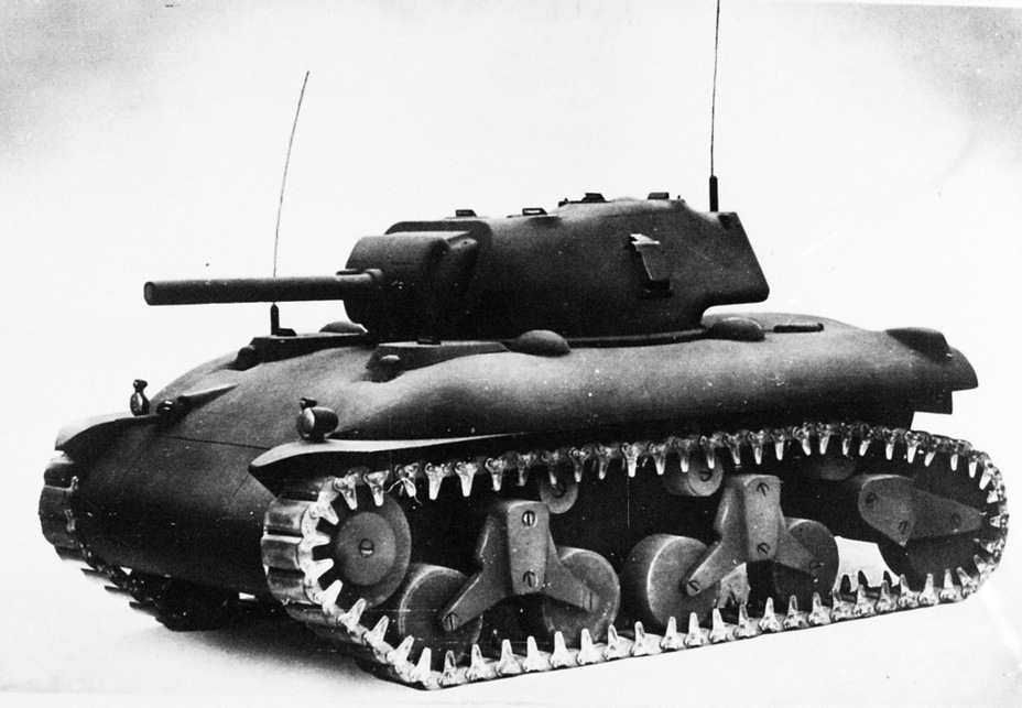 ​The Light Tank T7E4 would have looked like this - Overweight Showpiece | Warspot.net