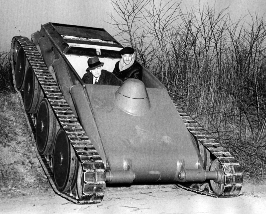 ​The Christie Airborne Tank M1937, which was demonstrated in France in 1938 - Don't Leave Well Enough Alone | Warspot.net