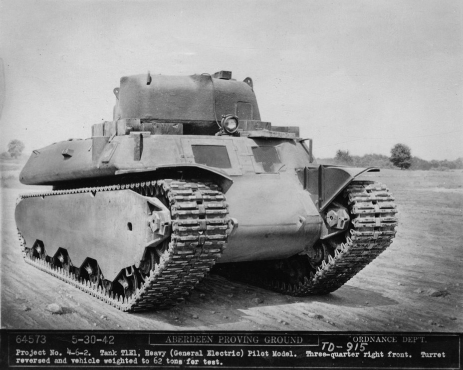 ​Heavy Tank T1E1 on trials, Aberdeen Proving Grounds, May 30th, 1942 - Heavy Tank from Pennsylvania | Warspot.net