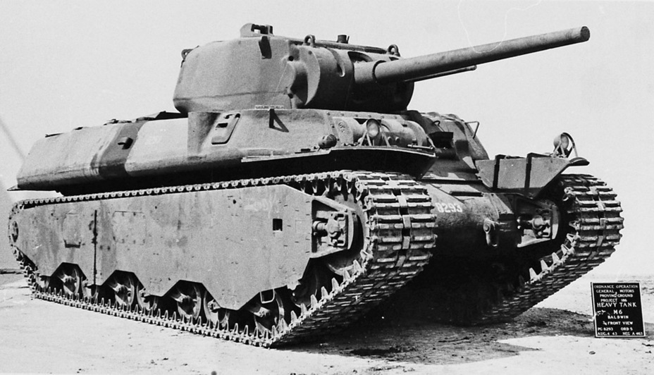 ​Production Heavy Tank M6, August 1943 - Heavy Tank from Pennsylvania | Warspot.net