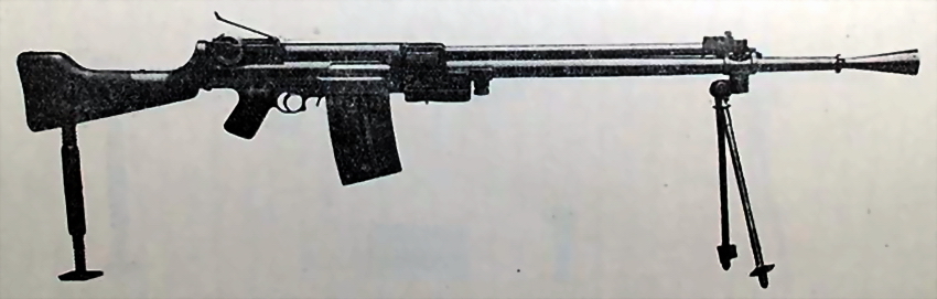 ​Experimental Lewis automatic rifle mod. 1923. Many technical solutions are similar to those found in the Sturmgewehr and Kalashnikov - Kalashnikov vs. Schmeisser: For the Umpteenth Time | Warspot.net