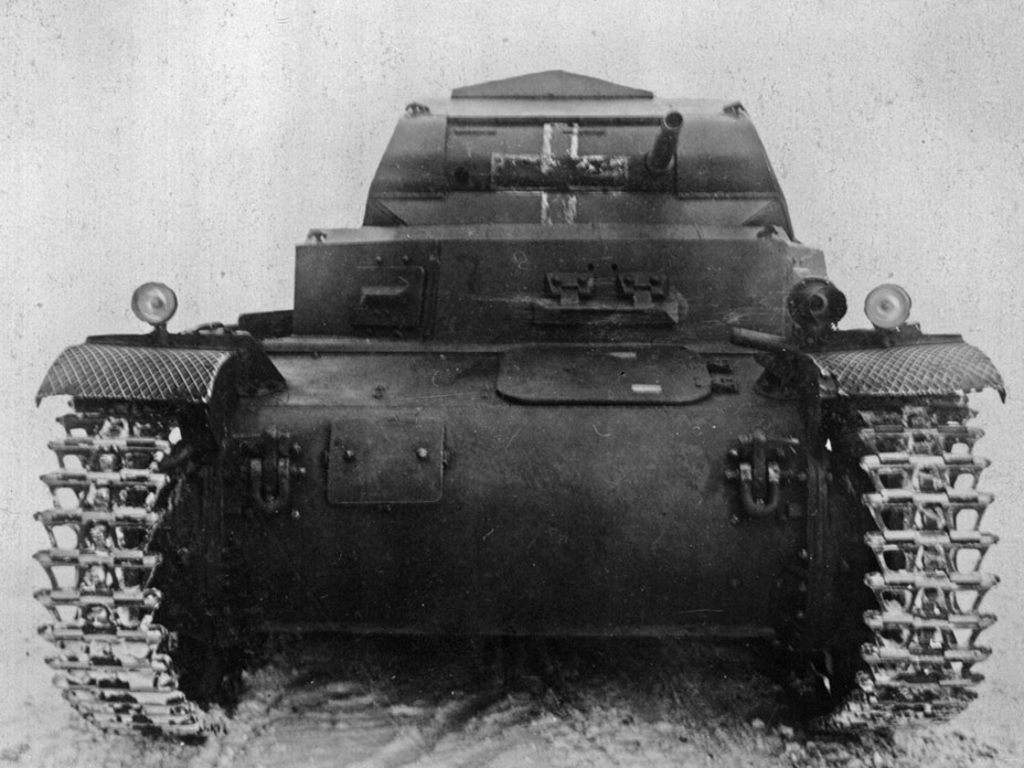 ​The same tank after restoration. The large cross on the front of the turret made an excellent target for Polish anti-tank guns - An Aryan From Poland | Warspot.net