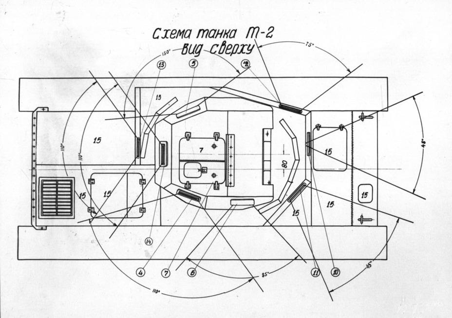 ​Visibility diagram of the PzII Ausf. C - An Aryan From Poland | Warspot.net