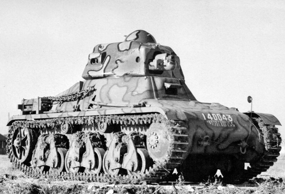 ​Production H 35. Camouflage was applied at the factory - Rejected by Infantry, Adopted by Cavalry | Warspot.net