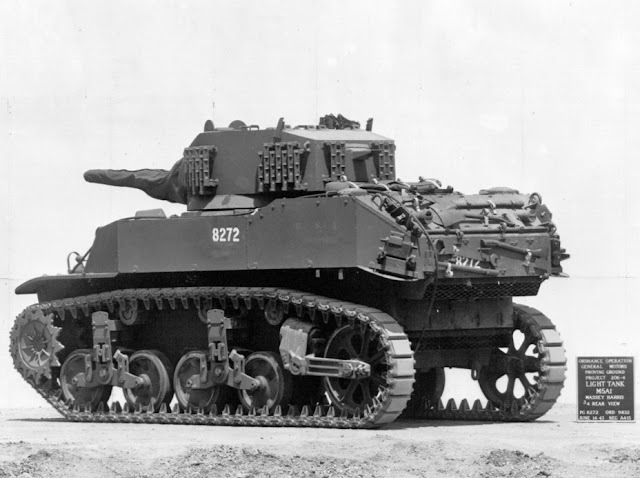 ​The same tank from the rear - Light Tank M5: The Peak of Evolution | Warspot.net