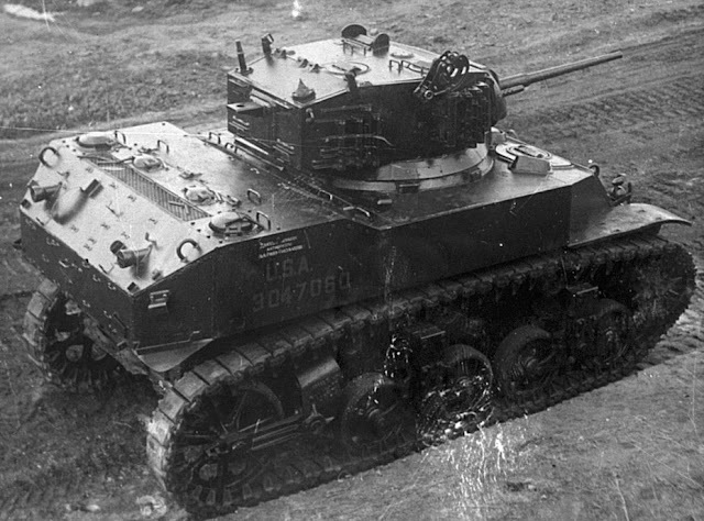 ​No shipments were made after the trial batch - Light Tank M5: The Peak of Evolution | Warspot.net