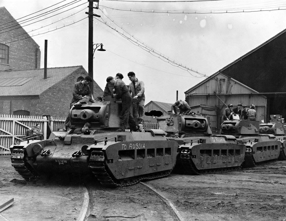​Matilda tanks earmarked for the USSR - Tanks Worth Their Weight in Gold | Warspot.net