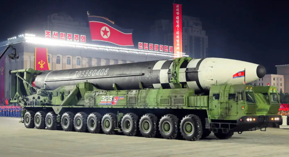 ​The Hwasong-17 The Korean Central News Agency - North Korea confirms test-firing of biggest ICBM | Warspot.net